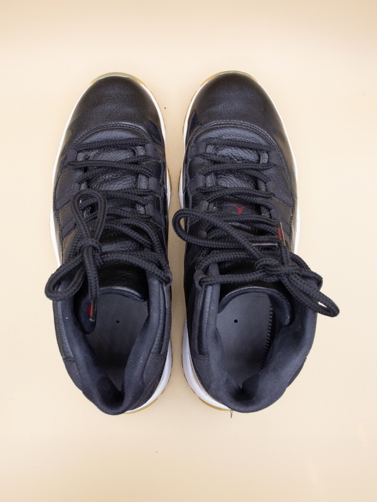 Jordan 11 Retro 72-10 2015 Black Shoes 378037-002 Men\'s Size 11.5 main image 5